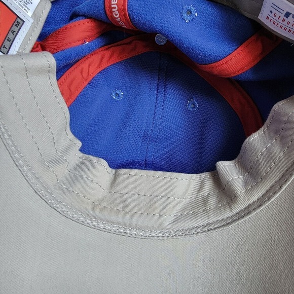 MLB Chicago Cubs Nike Team Strapback Adjustable Hat Cap Blue C Logo - Picture 8 of 12